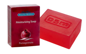 Såpestykke med granateple (moisturizing soap w/ pomegranate) DSM201