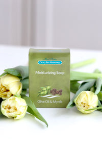 Såpestykke med olivenolje og myrt (moisturizing soap with olive oil and myrtle) DSM203